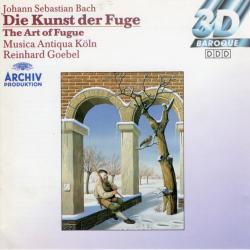 BACH Die Kunst Der Fuge Фирменный CD 