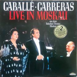 Montserrat Caballé, José Carreras Live In Moskau Фирменный CD 
