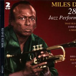MILES DAVIS 28 Great Jazz Performances Фирменный CD 