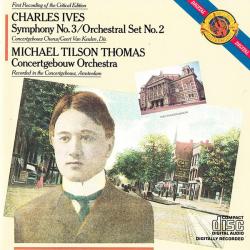 Charles Ives - Concertgebouw Orchestra, Michael Tilson Thomas Symphony No. 3 / Orchestral Set No. 2 Фирменный CD Charles Ives - Concertgebouw Orchestra, Michael Tilson Thomas Symphony No. 3 / Orchestral Set No. 2 Фирменный CD