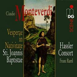 MONTEVERDI Vesperae in Nativitate Sti. Joannis Baptistae Фирменный CD 