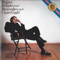 Brahms, Glenn Gould Ballades, Op. 10 / Rhapsodies, Op. 79 Фирменный CD 