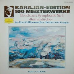 BRUCKNER Karajan-Edition 100 Meisterwerke - Bruckner: Symphonie Nr. 4 »Romantische« Виниловая пластинка 