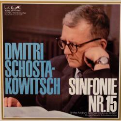 SCHOSTAKOWITSCH Sinfonie Nr.15 Виниловая пластинка 