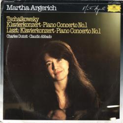 MARTHA ARGERICH   TSCHAIKOWSKY   LISZT Klavierkonzert • Piano Concerto No.1 Виниловая пластинка 