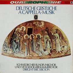 Schwedischer Rundfunkchor Und Stockholmer Kammerchor Deutsche Geistliche A Cappella-Musik Виниловая пластинка 