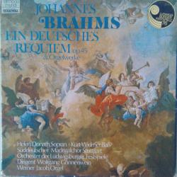 BRAHMS Ein Deutsches Requiem Op. 45 & Orgelwerke LP-BOX 