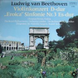 BEETHOVEN Violinkonzert D-dur / "Eroica" Sinfonie Nr. 3 Es-dur Виниловая пластинка 
