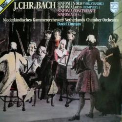 J. CHR. BACH Sinfonien Op. 18 (Vollständig) / Sinfonia Concertante / Sinfonia Op. 9,2 Виниловая пластинка 