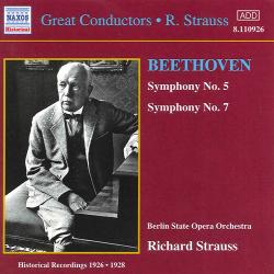 BEETHOVEN, RICHARD STRAUSS Symphony No.5, Symphony No. 7 Фирменный CD 
