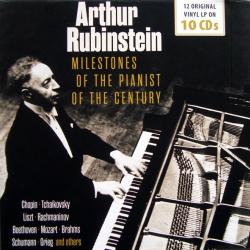 ARTHUR RUBINSTEIN Milestones Of The Pianist Of The Century CD-Box 