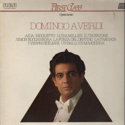 PLACIDO DOMINGO   VERDI DOMINGO A VERDI Виниловая пластинка 