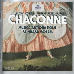Blow · Corelli · Muffat · Pezel · Purcell - Musica Antiqua Köln, Reinhard Goebel Chaconne Фирменный CD Blow · Corelli · Muffat · Pezel · Purcell - Musica Antiqua Köln, Reinhard Goebel Chaconne Фирменный CD