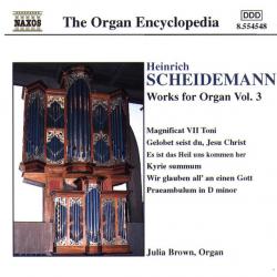 Heinrich Scheidemann Works For Organ Vol. 3 Фирменный CD 