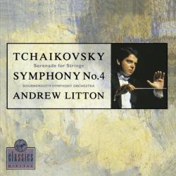 TSCHAIKOWSKY Symphony No. 4 - Serenade For Strings Фирменный CD 