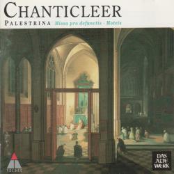 Palestrina, Chanticleer Missa Pro Defunctis • Motets Фирменный CD 
