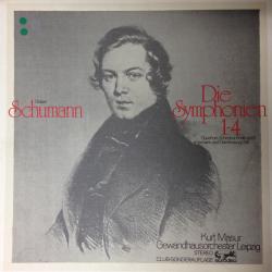 SCHUMANN Die Symphonien 1 - 4 / Ouverture, Scherzo & Finale E-dur Op. 52 / "Hermann Und Dorothea" Op.136 LP-BOX 