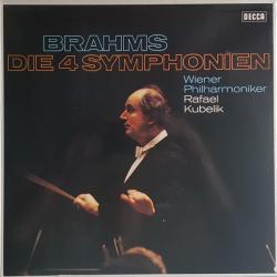 BRAHMS, RAFAEL KUBELIK Brahms Die 4 Symphonien LP-BOX 