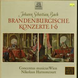 BACH Brandenburgische Konzerte 1-6 LP-BOX 