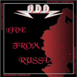 U.D.O. Live From Russia Фирменный CD 