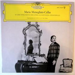 MARIA CALLAS   PONCHIELLI Maria Meneghini-Callas In Der Titelpartie Der Oper »La Gioconda« (Ponchielli) Виниловая пластинка 