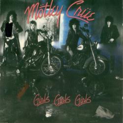 MOTLEY CRUE GIRLS GIRLS GIRLS Фирменный CD 