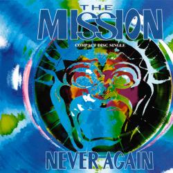 THE MISSION Never Again Фирменный CD 