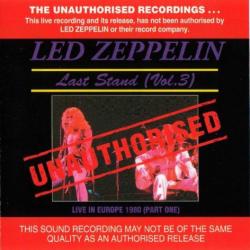 LED ZEPPELIN Last Stand (Vol. 3) Фирменный CD 