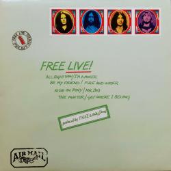 FREE Free Live! Виниловая пластинка 