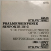 Psalmensinfonie / Sinfonie In C Psalmensinfonie / Sinfonie In C