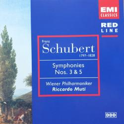 SCHUBERT Symphonies Nos. 3 & 5 Фирменный CD 