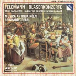 TELEMANN Bläserkonzerte = Wind Concertos = Concertos Pour Instruments À Vent Фирменный CD 