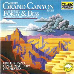 Grofé, Gershwin, Erich Kunzel, Cincinnati Pops Orchestra Grofé: Grand Canyon Suite • Gershwin: Porgy & Bess Symphonic Suite "Catfish Row" Фирменный CD 
