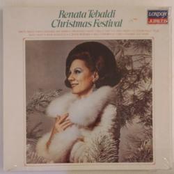 RENATA TEBALDI CHRISTMAS FESTIVAL Виниловая пластинка 