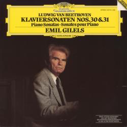 BEETHOVEN   EMIL GILELS Klaviersonaten Nos. 30 & 31 Виниловая пластинка 