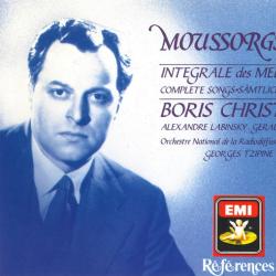 Moussorgsky / Boris Christoff Intégrale Des Melodies / Complete Songs / Sämtliche Lieder Фирменный CD 