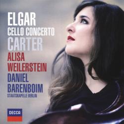 Elgar, Carter, Alisa Weilerstein, Daniel Barenboim Cello Concerto Фирменный CD 