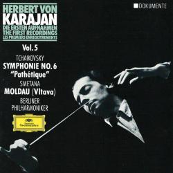 Tchaikovsky / Smetana – Herbert von Karajan Symphonie No. 6 "Pathétique" / Moldau (Vltava) Фирменный CD 
