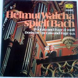 BACH   HELMUT WALCHA Helmut Walcha Spielt Bach Виниловая пластинка 