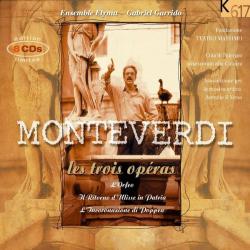 MONTEVERDI Les Trois Opéras CD-Box 
