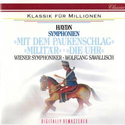 HAYDN Haydn Symphonien »Mit Dem Paukenschlag« • »Militär« • »Die Uhr« Фирменный CD 