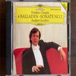 Chopin, Andrei Gavrilov 4 Balladen • Sonate No. 2 Фирменный CD Chopin, Andrei Gavrilov 4 Balladen • Sonate No. 2 Фирменный CD
