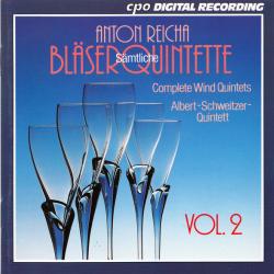 Anton Reicha - Albert Schweitzer Quintett Sämtliche Bläserquintette Vol. 2 Фирменный CD 