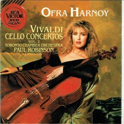 Vivaldi, Ofra Harnoy Vivaldi Cello Concertos, Vol. 2 Фирменный CD 