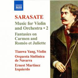 SARASATE Music For Violin And Orchestra • 2 Фирменный CD 