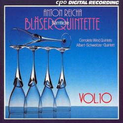 Anton Reicha - Albert-Schweitzer-Quintett Sämtliche Bläserquintette Vol. 10 Фирменный CD 