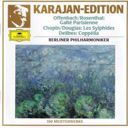 Offenbach, Rosenthal, Chopin, Douglas, Delibes - Karajan Gaîté Parisienne / Les Sylphides / Coppélia Фирменный CD Offenbach, Rosenthal, Chopin, Douglas, Delibes - Karajan Gaîté Parisienne / Les Sylphides / Coppélia Фирменный CD
