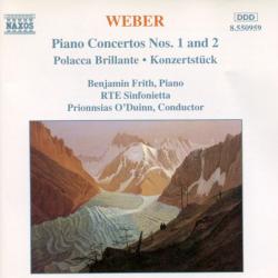 WEBER Piano Concertos Nos. 1 And 2 • Polacca Brillante • Konzertstück Фирменный CD 