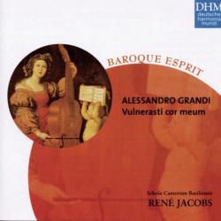 Alessandro Grandi Vulnerasti Cor Meum Фирменный CD 