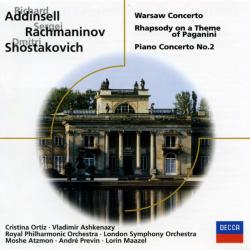 Richard Addinsell, Sergei Rachmaninov, Dmitri Shostakovich, Alexander Scriabin Warsaw Concerto - Rhapsody On A Theme Of Paganini - Piano Concerto No. 2 Фирменный CD Richard Addinsell, Sergei Rachmaninov, Dmitri Shostakovich, Alexander Scriabin Warsaw Concerto - Rhapsody On A Theme Of Paganini - Piano Concerto No. 2 Фирменный CD